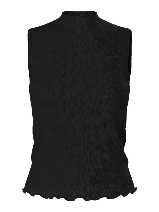 FLORA TOP BLACK