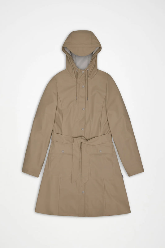 CURVE JACKET BEIGE LONG