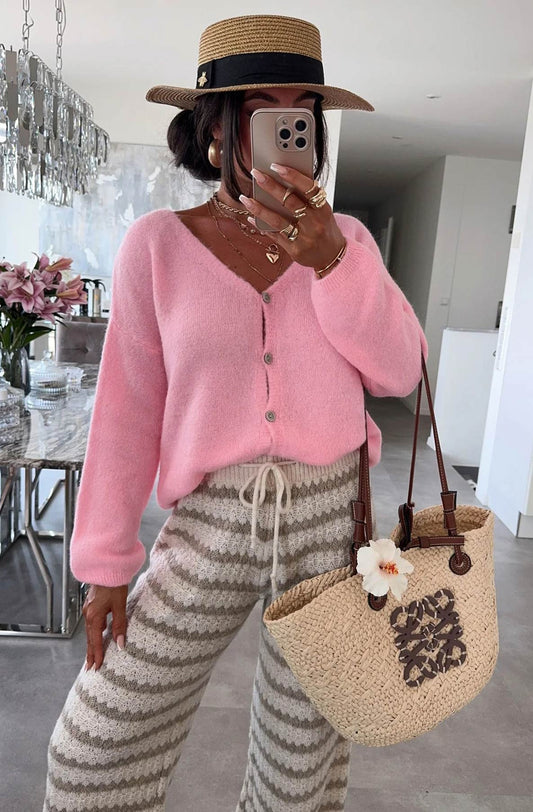 BECKY CARDIGAN PINK