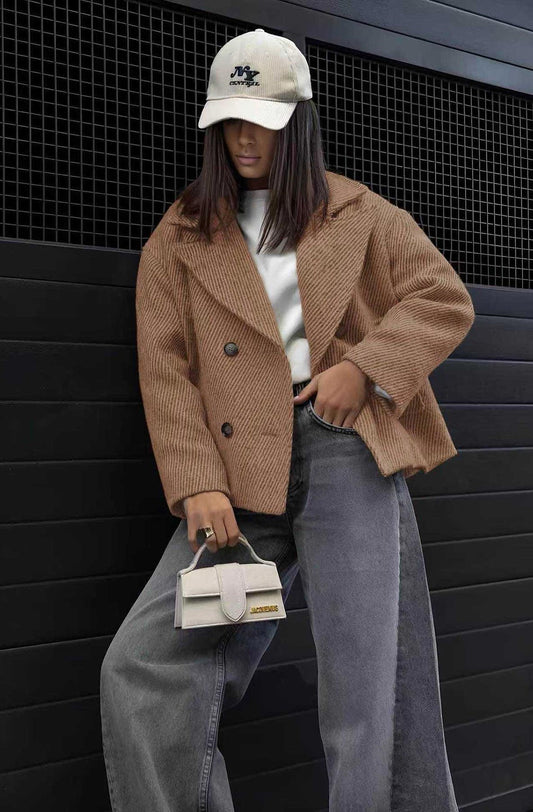 BARNES OVERSIZED COAT CAMEL
