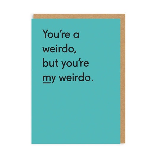 MY WEIRDO CARD