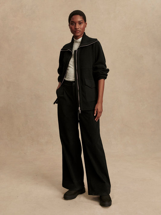 ELEANOR FLEECE BLACK