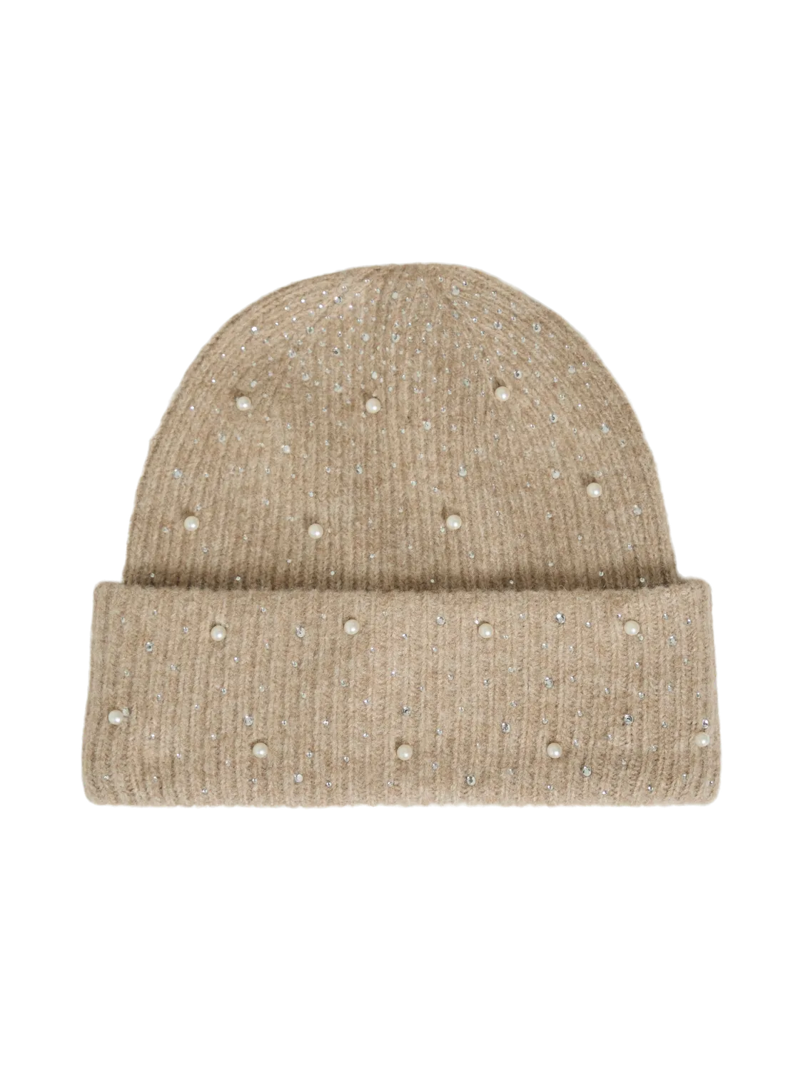 SUMMER PEARL BEANIE NATURAL